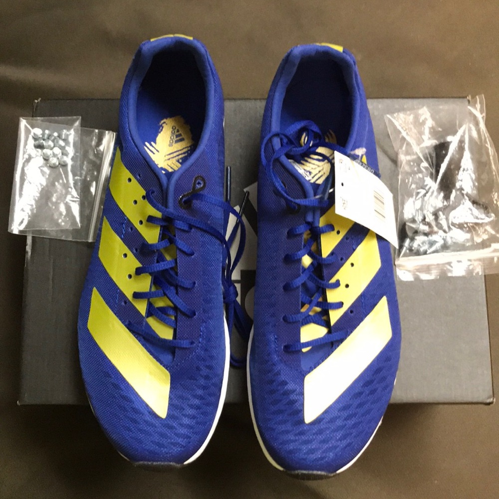 Adidas Adizero Men’s Running Spike Shoes NIB